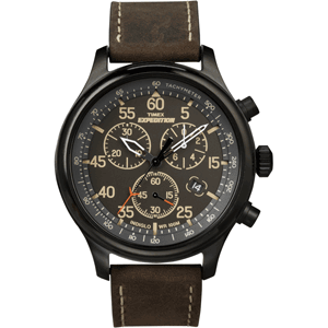 Timex Expedition® Field Chronograph - Black/Brown