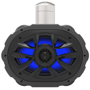 Boss Audio MRWT69RGB 6" x 9" Waketower Speaker w/RGB LED Lights - Black