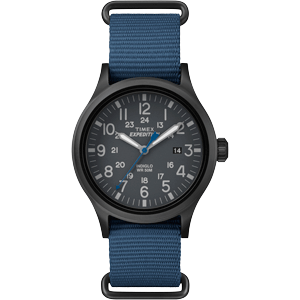 Timex Expedition Scout Slip-Thru Watch - Blue