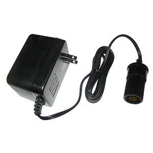 Lowrance AC Power Adapter to Female Cigarette Lighter Socket f/Power From 120V Wall Socket