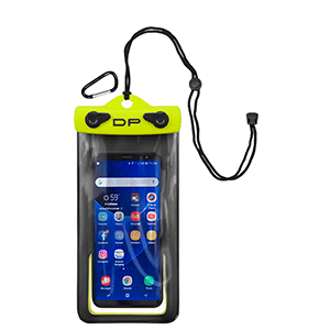 Dry Pak Smartphone, GPS, MP3 Case - 4" x 7" - Lemon Lime